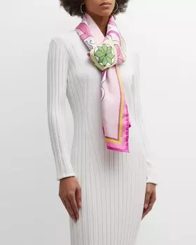 Шелковый шарф Savoia Rani Arabella