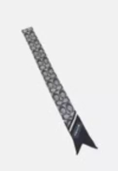 Шелковый шарф SIGNATURE VINTAGE PRINTED SKINNY Coach, синий