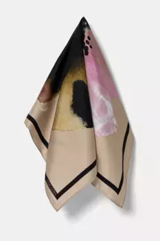 Шелковый шарф Stine Goya, бежевый