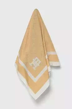 Шелковый шарф Tommy Hilfiger, бежевый
