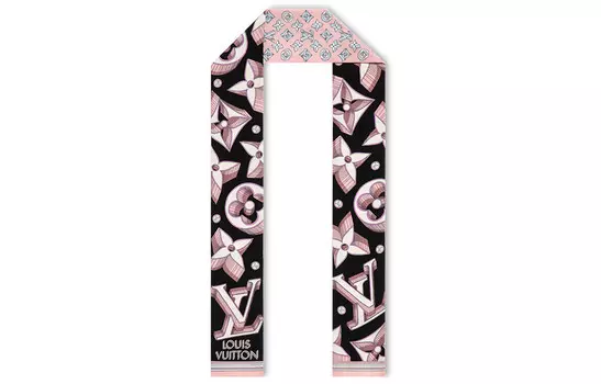 Шелковый шарф унисекс LOUIS VUITTON