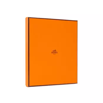 Шелковый шарф унисекс многоцветный HERMES