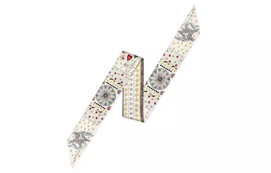Шелковый шарф женский DIOR