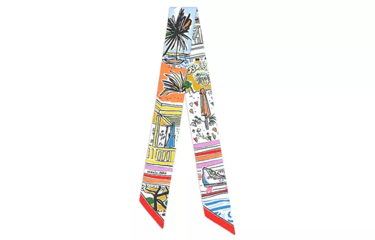 Шелковый шарф женский HERMES