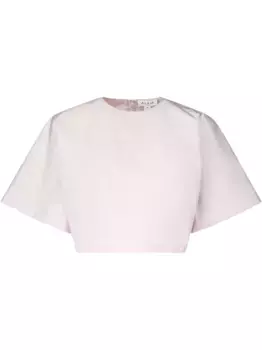 Шелковый топ Alaa, розовый