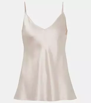 Шелковый топ Clea Joseph, Rose