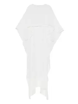 Шелковый топ DE SANTIS, белый