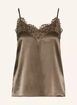 Шелковый топ jade rosemunde, тауп