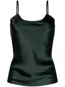 Шелковый топ Liquid VOZ, зеленый