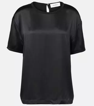 Шелковый топ Lisa Yang, Midnight