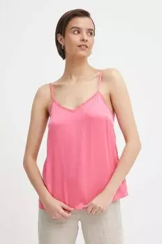 Шелковый топ Mos Mosh, розовый