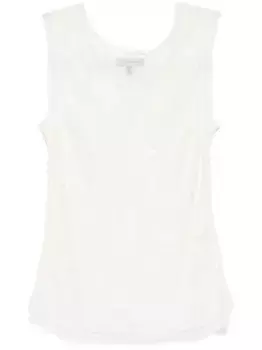 Шелковый топ Sense of Ink Collection SHIATZY CHEN, белый