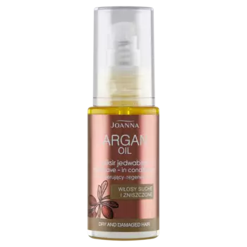 Шелковый восстанавливающий эликсир для волос, 30 мл Joanna Argan oil