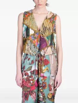 Шелковый жилет YAVI, нейтральный