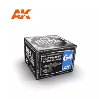 Схема Люфтваффе Норма 83, Paint - Real Color Sets (AK-Interactive)