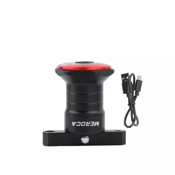 SHENGXIN дорожный велосипед, горный велосипед, велосипедный фонарь, задний фонарь, сигнальная лампа WR15, задний фонарь на подушке, черный [срок службы батареи 32 часа]