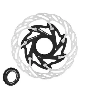 SHENGXIN горный велосипед, дисковый тормоз, центральный замок, дисковый тормоз для дорожного велосипеда, дисковая тормозная колодка, охлаждающая тормозная колодка, 140 мм, центральный замок, диск + внешняя крышка замка