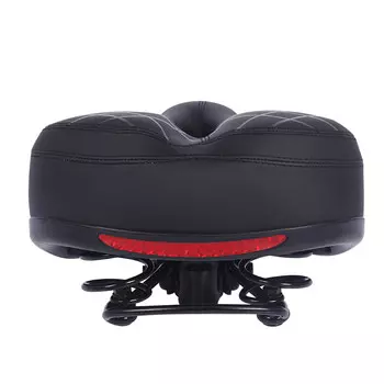 SHENGXIN простое велосипедное седло, подушка для велосипедного сиденья, мягкое дышащее, утолщенное седло для горного велосипеда 118, черная весна