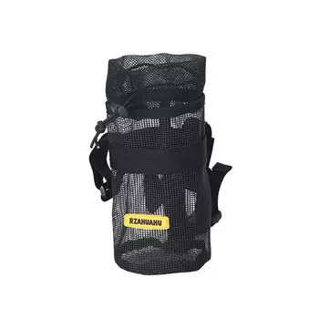 SHENGXIN RZAHUAHU сумка для велосипеда, передняя сумка, сумка для бутылки с водой, портативная сумка для инструментов с подставкой, 17*9*9 см, черная, 2 шт