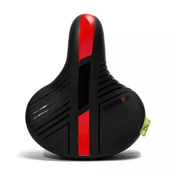 SHENGXIN (SHENGXIN) седло для электрического велосипеда, расширенное мягкое велосипедное сиденье, амортизирующее, большая подушка для ягодиц, аксессуары для велосипеда, красный стиль B