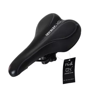 SHENGXIN утолщенная подушка сиденья для горного велосипеда, велосипедное седло, уличная сумка для сиденья велосипеда, оборудование для верховой езды, черный цвет