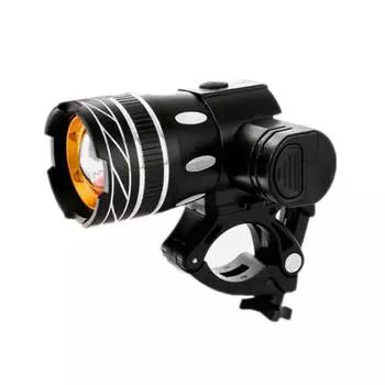 SHENGXIN велосипедная фара T6 USB перезаряжаемый яркий фонарик горная гора вращающаяся на 360 градусов ночная сигнальная лампа отдельная фара