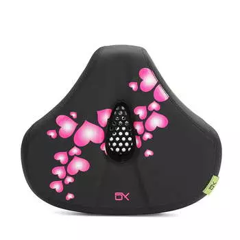 SHENGXIN велосипедное сиденье, подушка сиденья для горного велосипеда, силиконовое утолщенное седло, черный, розовый