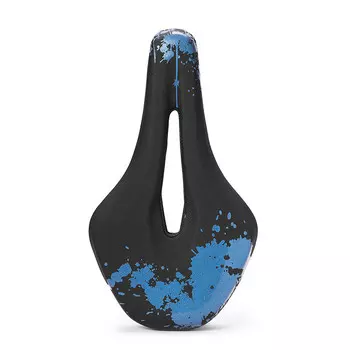 SHENGXIN велосипедное сиденье, удобная подушка для велосипедного сиденья, мягкая утолщенная водонепроницаемая подушка для дорожного велосипеда, подушка для сиденья хамелеона синего цвета