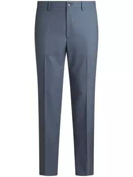 Шерстные брюки ETRO, синий