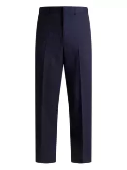 Шерстные брюки ETRO, синий