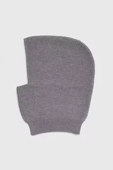 Шерстяная балаклава Max Mara Leisure, серый