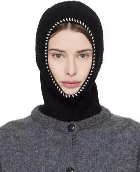 Шерстяная балаклава YMC, черный