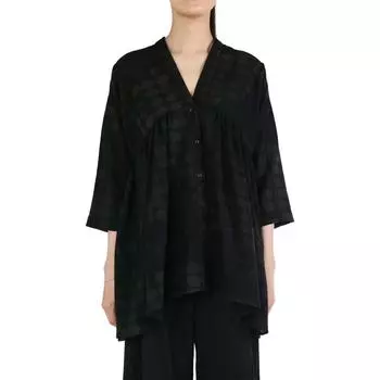 Шерстяная блузка UMA WANG, черный