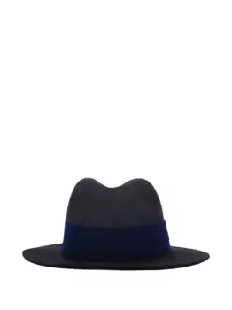 Шерстяная фетровая шляпа EMPORIO ARMANI, синий
