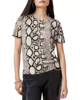 Шерстяная футболка Anouk ALLSAINTS, мультиколор