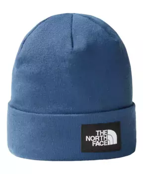 Шерстяная кепка докера The North Face, синий