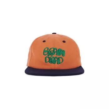 Шерстяная кепка с 6 панелями Brain Dead Plato, цвет Оранжевый