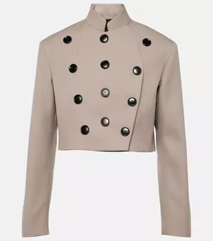 Шерстяная куртка Alaa, бежевый