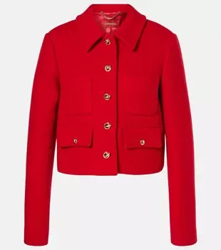 Шерстяная куртка Astley Altuzarra, цвет grenadine