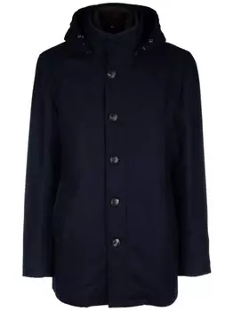 Шерстяная куртка Barba, синий