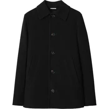 Шерстяная куртка Burberry, черный
