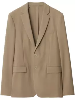 Шерстяная куртка Burberry Tailor, нейтральный