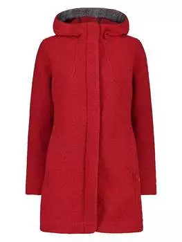 Шерстяная куртка CMP, красный