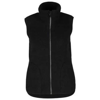 Шерстяная куртка Engel Women's Jacke mit Kapuze, цвет Schwarz Melange