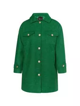 Шерстяная куртка faina, зеленый