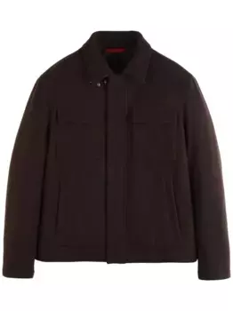 Шерстяная куртка Fay, коричневый