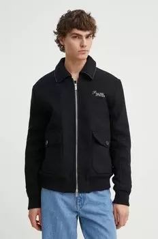 Шерстяная куртка Filling Pieces, черный