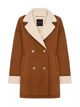 Шерстяная куртка Freshlions, коричневый