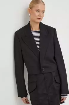 Шерстяная куртка G-Star Raw, черный