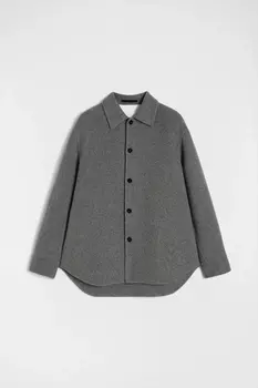 Шерстяная куртка Jil Sander, серый